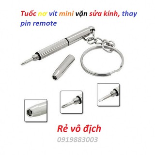 Tua vít mini 3 đầu vặn - Tuốc nơ vít sửa kính mắt siêu nhỏ