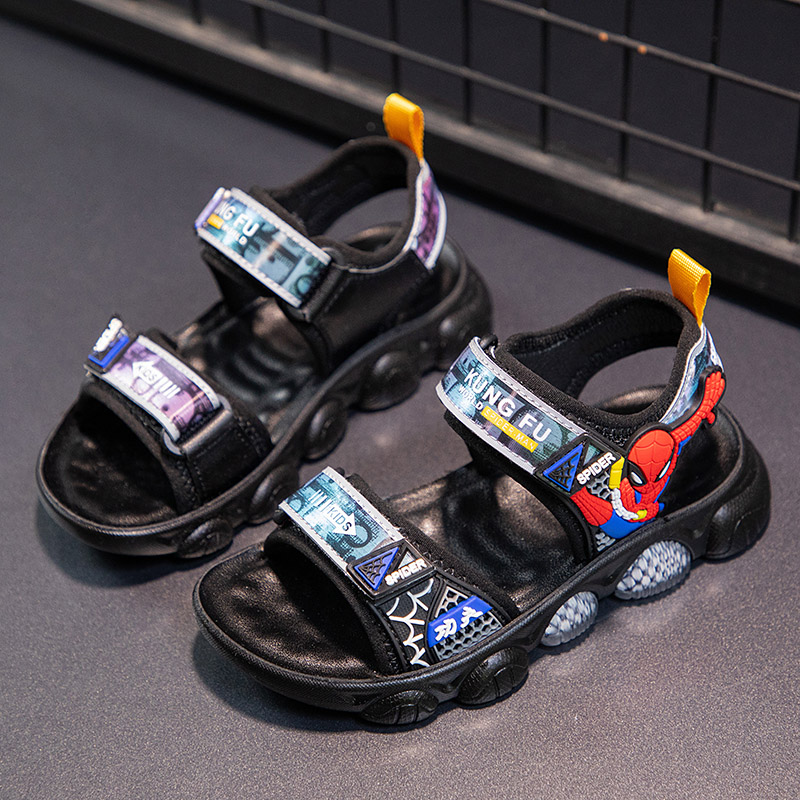 Giày Sandal Họa Tiết Rằn Ri Thời Trang Đi Biển Cho Bé