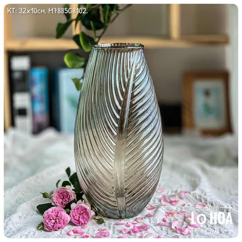 Bình hoa thuỷ tinh phong cách Bắc Âu (BNKTTCC08101)