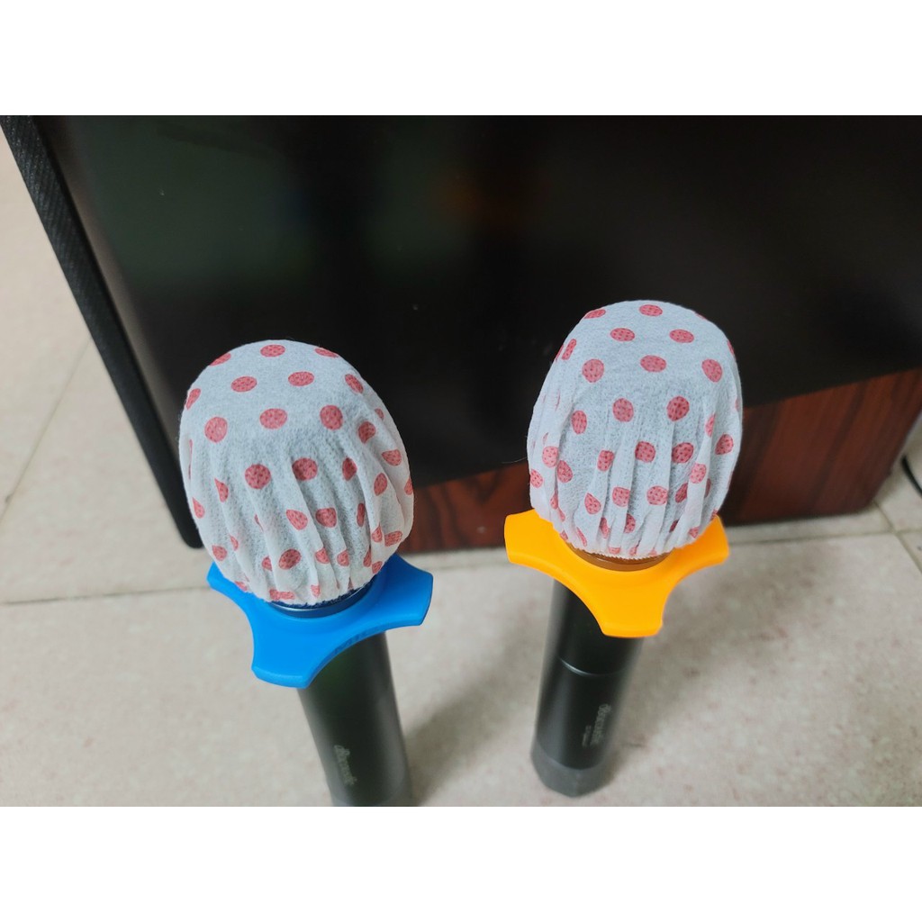 1 HỘP 100 CÁI KHẨU TRANG CHO MICRO GIÚP NGĂN NGỪA VI KHUẨN -CHUYÊN DÙNG CHO KARAOKE KINH DOANH VÀ GIA ĐÌNH