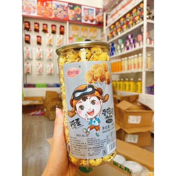 [Hot]Bắp rang bơ 2 vị caramen+ bơ hãng cô gái siêu hót lọ 160gram🌽🌽 | BigBuy360 - bigbuy360.vn