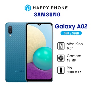Điện Thoại Samsung Galaxy A02 (3GB/32GB) - Hàng mới 100%, Nguyên seal, Bảo hành 12 tháng
