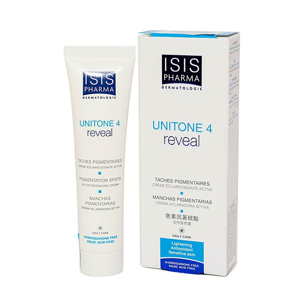 Kem hỗ trợ điều trị nám da ISIS PHARMA Unitone 4 Reveal