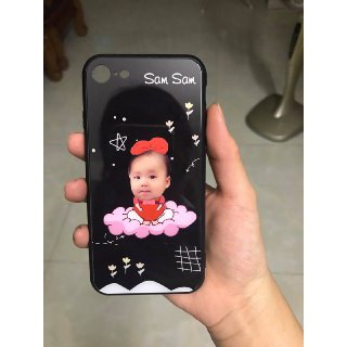 Ốp samsung in theo yêu cầu- Mẫu chibi mây hồng cute cho bé gái OP5_ Medaudaushop [ Kèm ảnh thật]