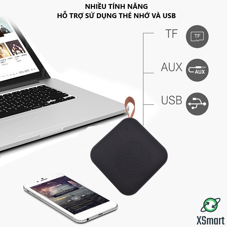 GẤU TRẦN STORE Loa Bluetooth Không Dây Mini T5 PRO SUPER Bass 2020 Khủng, Âm Thanh Hay, Nghe Nhạc Cực Đã