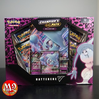 Hộp thẻ bài Pokemon: Hatterene V - Champion's Path Box - Hàng chính hãng USA