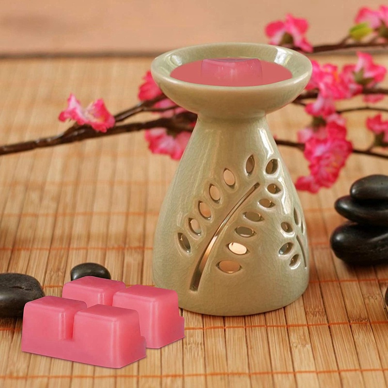 Bộ 12 Hộp Sáp Nung Chảy Sáp Làm Nóng Chảy Sáp Đậu Nành Hình Vuông Tiện Dụng
