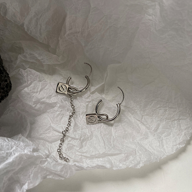 Khuyên Tai Hình Ổ Khóa 22771 Thời Trang Cho Nữ