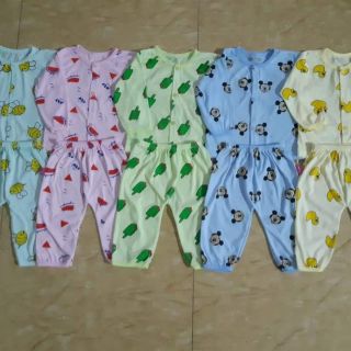 Combo 10b cài khuy giữa và 10q
