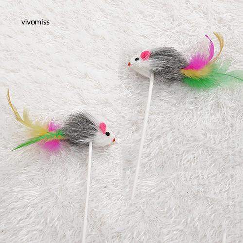 Đồ chơi chuột giả có giác hút cho mèo cưng