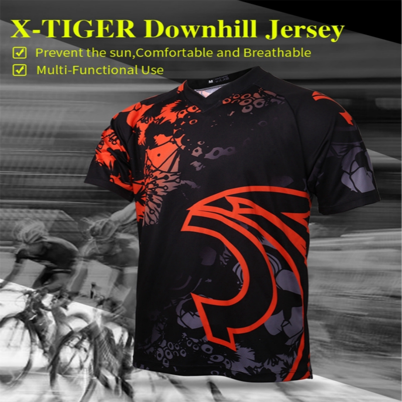 X-TIGER Áo Thun Thể Thao Chất Liệu 100% polyester Nhanh Khô Thời Trang