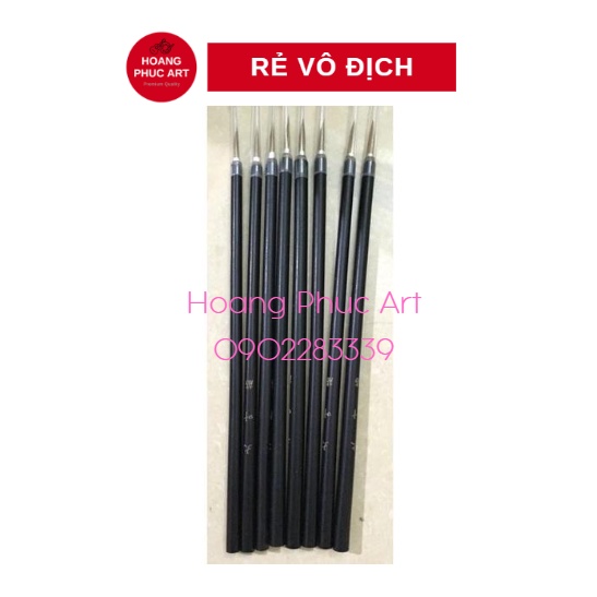 Bút tỉa đen lông dài/ ngắn- Bút Tiểu Quỷ