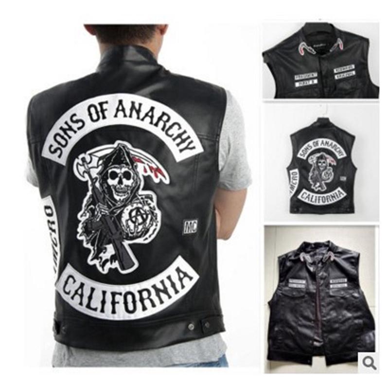 Áo da không tay thời trang Sons of Anarchy