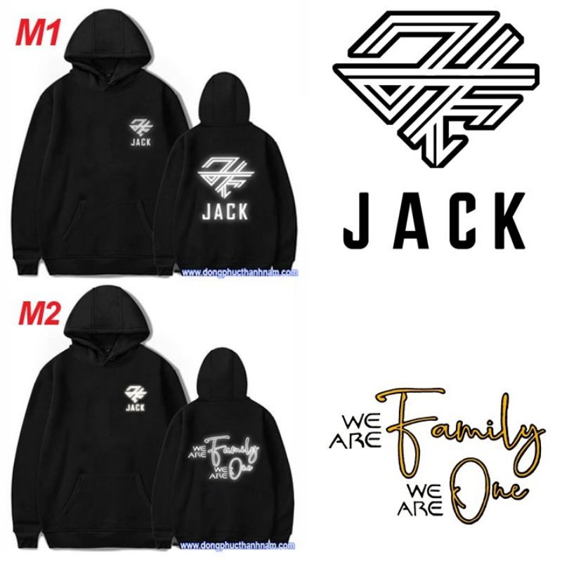 Áo Jack Đóm ❤ Freeship ❤ Giảm Ngay 10K Khi Nhâp [ AO JACK ] - Áo Hoodie Jack In Theo Yêu Cầu Cho Fan Đóm