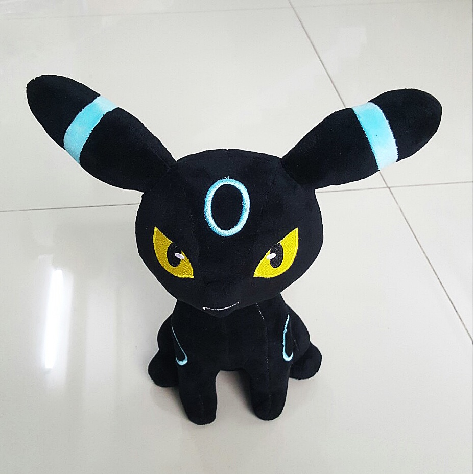 GẤU BÔNG POKEMON EEVEE UMBREON SHINY NGỒI (30 CM)