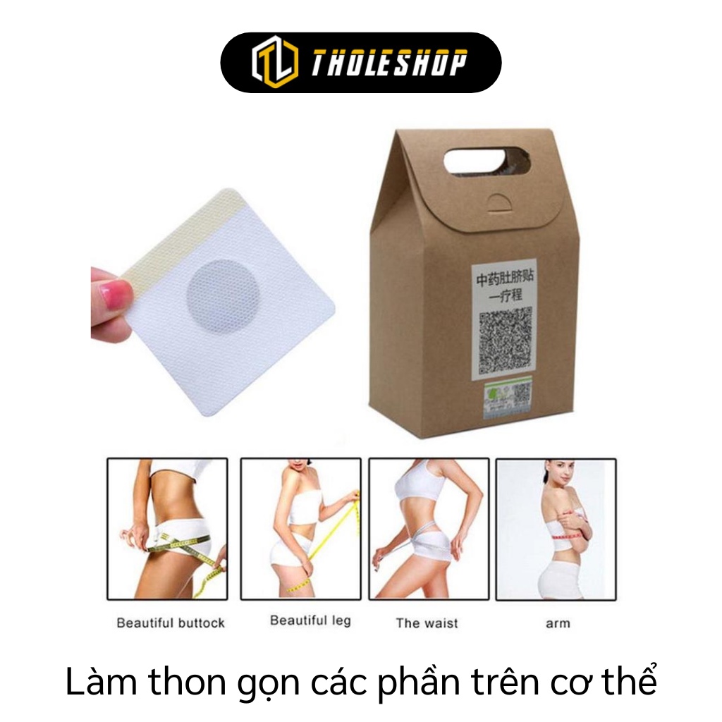 Miếng Dán Giải Độc Tố - Combo 40 Miếng Dán Tan Mỡ Bụng 6586