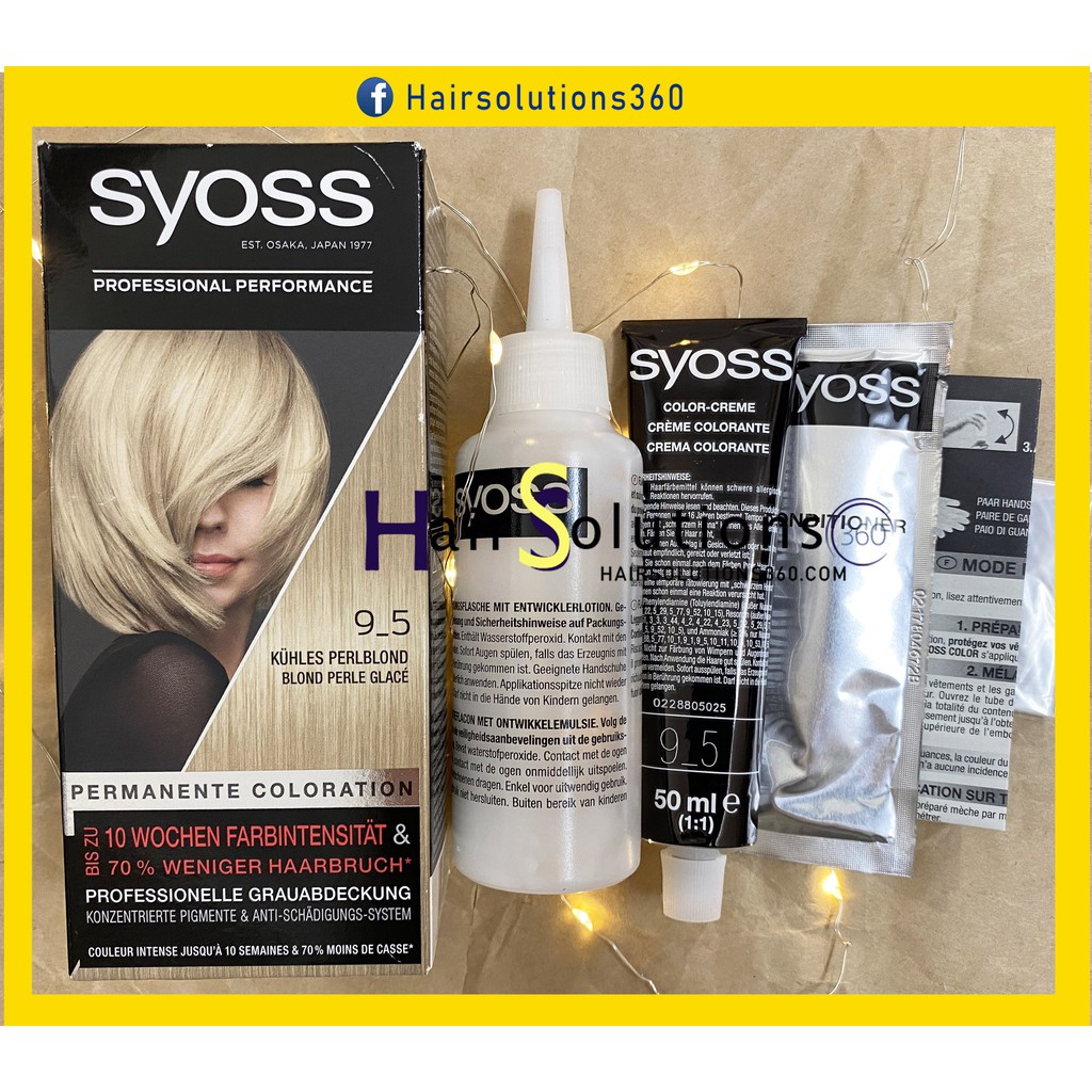 Tẩy tóc SYOSS Đức 13-0, 13-5- Hairsoluitons360 - Nhuộm tóc SYOSS