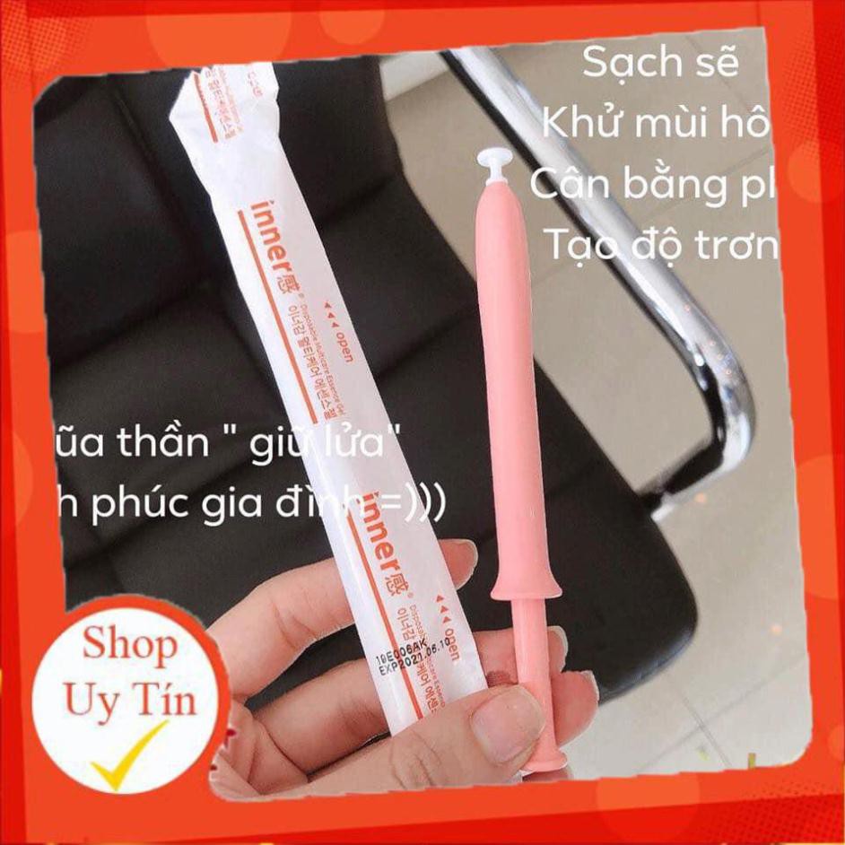 Vệ Sinh Phụ Nữ 🌸Gel Vệ Sinh Phụ Nữ Inner Hàn Quốc 1 ống đũa thần Trị viêm âm đạo se khít vùng kín khử mùi hôi