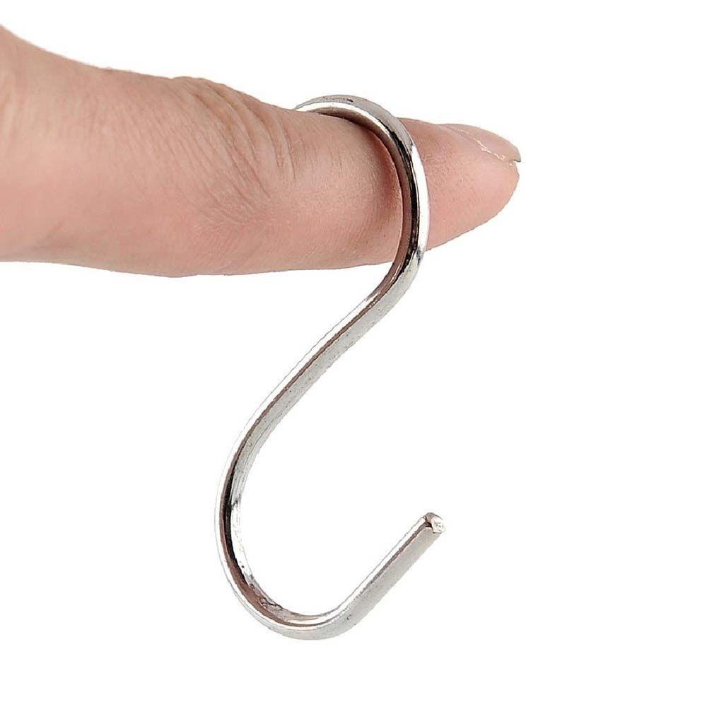 Set 5 / 10 / 20 Giá Đỡ Inox Treo Đồ Hình Chữ S