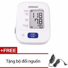 Máy đo huyết áp bắp tay Omron HEM-7121 (Trắng) + Tặng bộ đổi nguồn (Bảo hành 5 năm)
