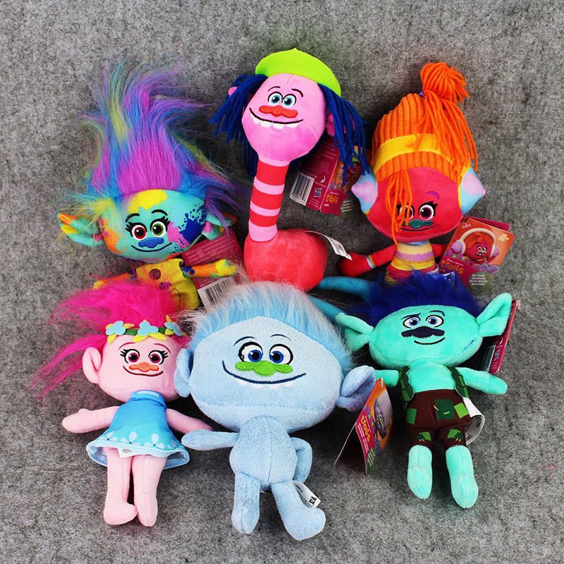 Inventory Có Sẵn🧨 Thú Nhồi Bông Hình Nhân Vật Trong Phim Trolls World Tour