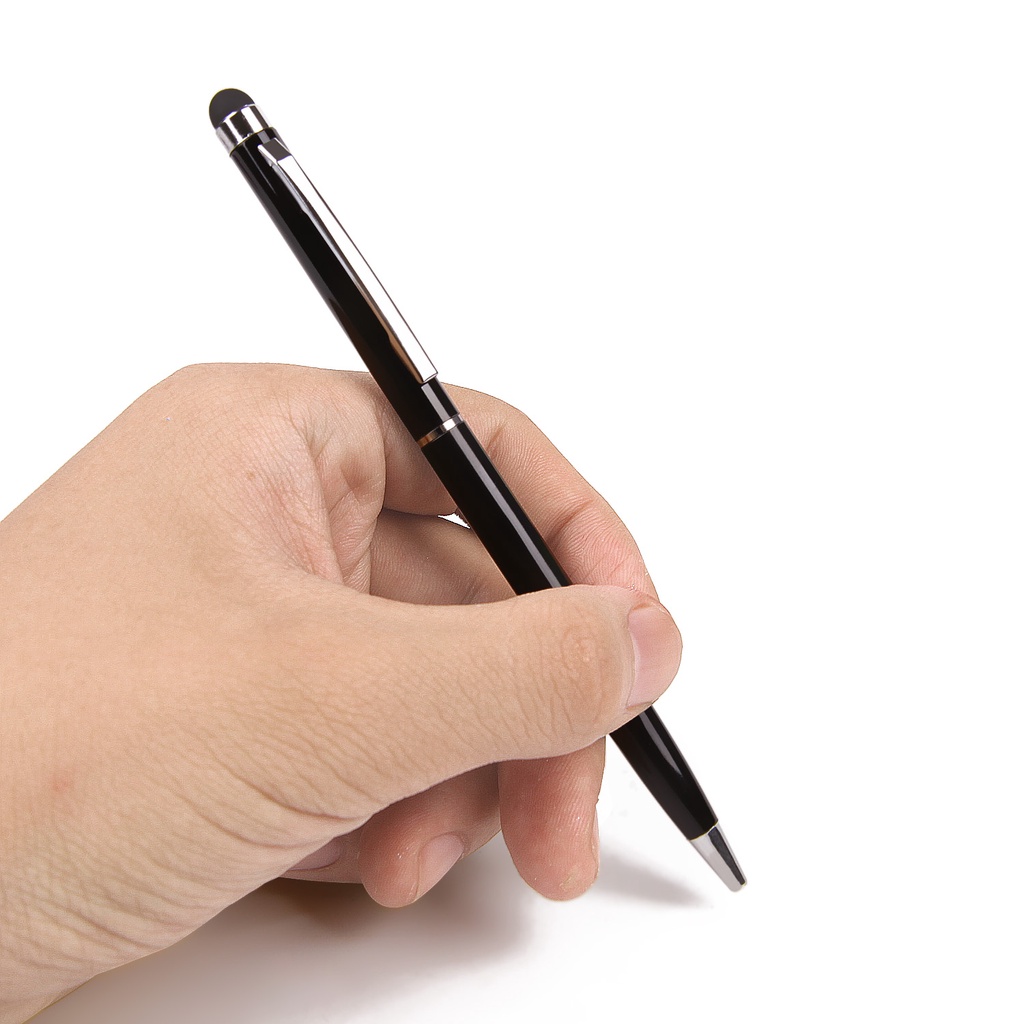 Bút Bi Cảm Ứng Màn Hình 2 Trong 1 Thông Dụng Cho Mọi Loại Điện Thoại / Máy Tính Bảng