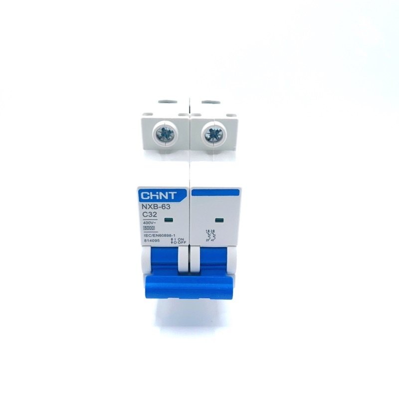 Aptomat MCB 2 Pha NXB-63 Chint- 63A, Dòng Cắt 6A