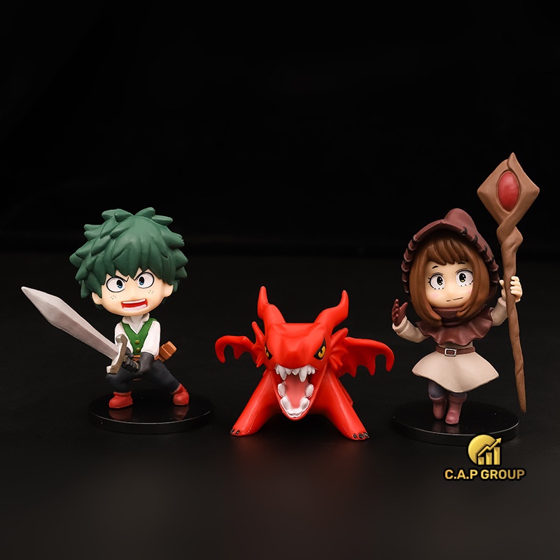 Mô hình Học viện Siêu Anh Hùng nhân vật trong My Hero Academia - Bộ 10cm