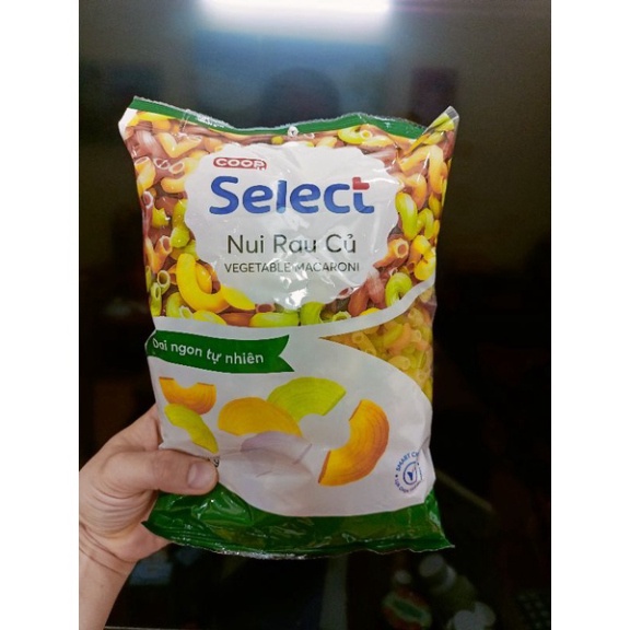 Gói 200g Nui rau củ Select Dai ngon tự nhiên
