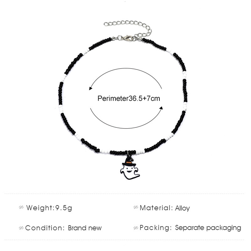 Vòng cổ HợP Kim HìNh ĐầU Lâu Halloween