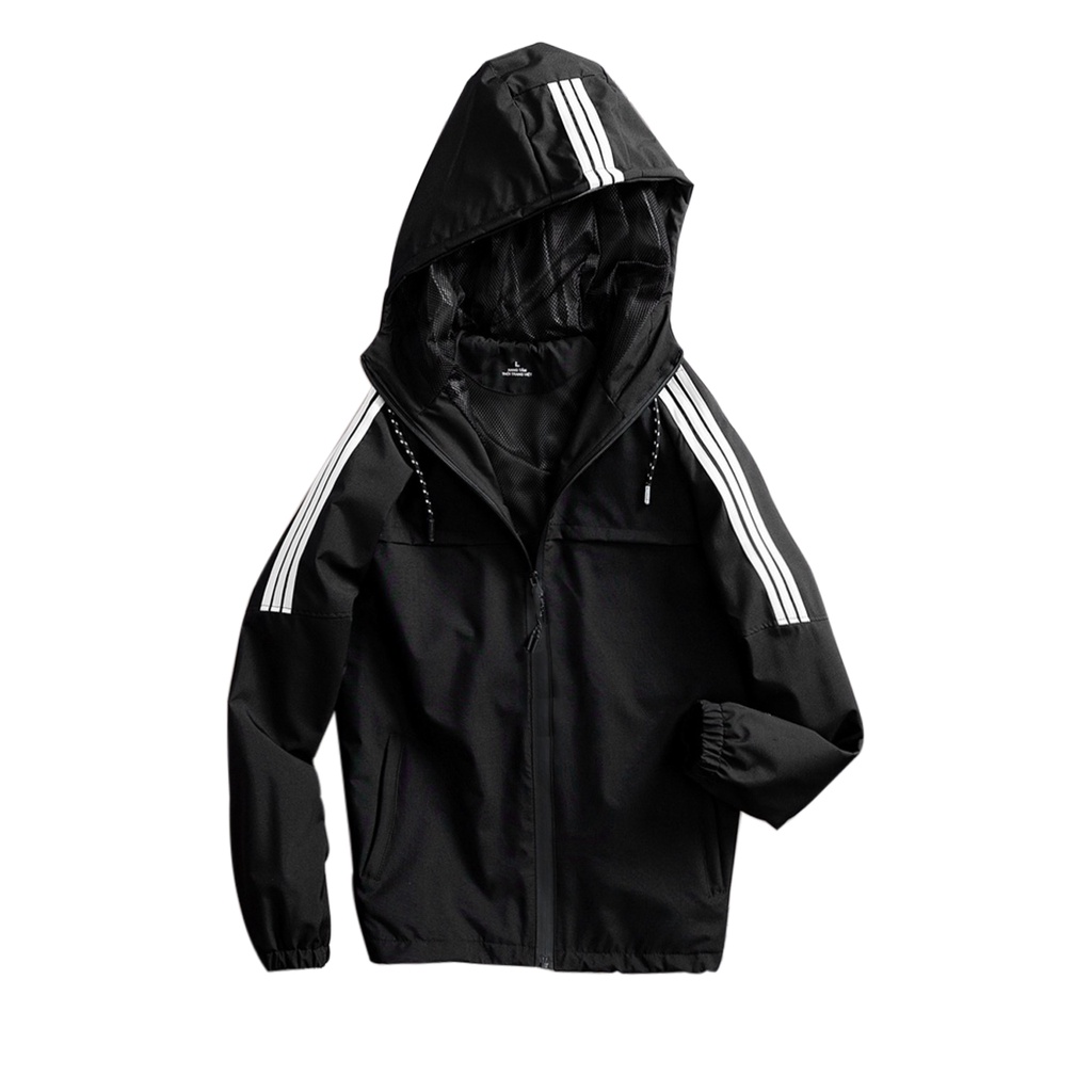 Áo Khoác Gió Nam Cao Cấp Chất Liệu Tráng Bạc Chống Nước M3