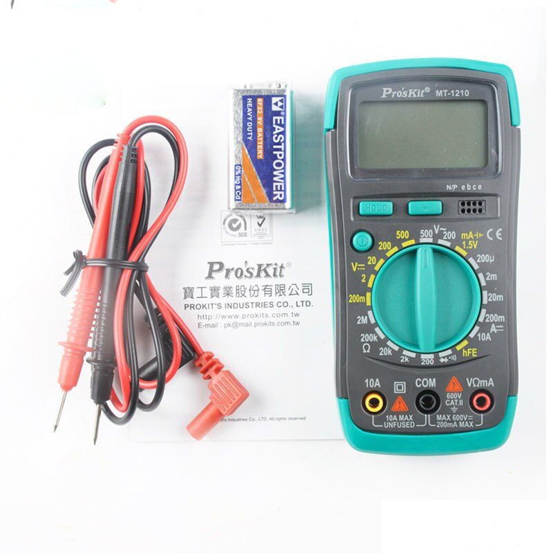 Đồng hồ đo điện vạn năng Proskit MT-1210-C