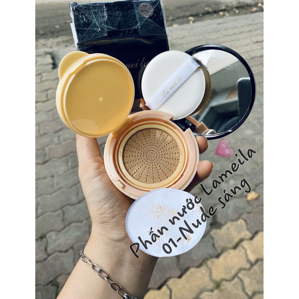 Phấn nước Lameila BB Moisturizing Cream nội địaphấn phủ kem nền mịn mượt lâu trôi makeup powder chính hãng nội địa sỉ Ka