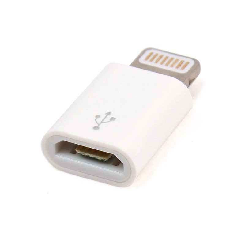 Đầu chuyển đổi lỗ cắm Micro USB sang chui cắm 8 Pin cho Apple iPhone 5 / 5C / 5S