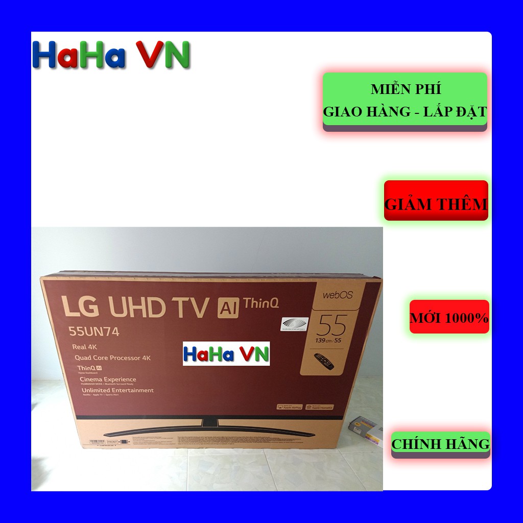 Smart Tivi LG 4K 55 inch 55UN7400PTA (55UN7400)