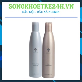 Dầu Gội - Dầu xả Nuskin dưỡng ẩm Moisturizing Shampoo & Rich Conditioner (250ml)