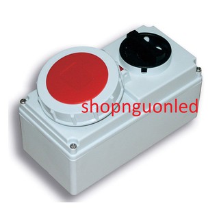 Ổ cắm công nghiệp có công tắc Hiệu Panasonic F61132-6/ F61252-6, loại kín nước với khả năng chịu nhiệt cao, chống cháy..