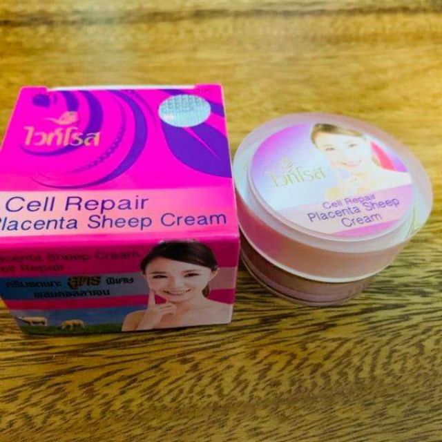 Kem dưỡng trắng da giảm nám tàn nhang lão hóa CELL REPAIR PLACENTA SHEEP 12gr