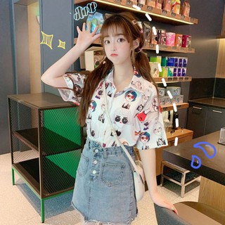 [Lisa]Women Fashion Retro Blouse
