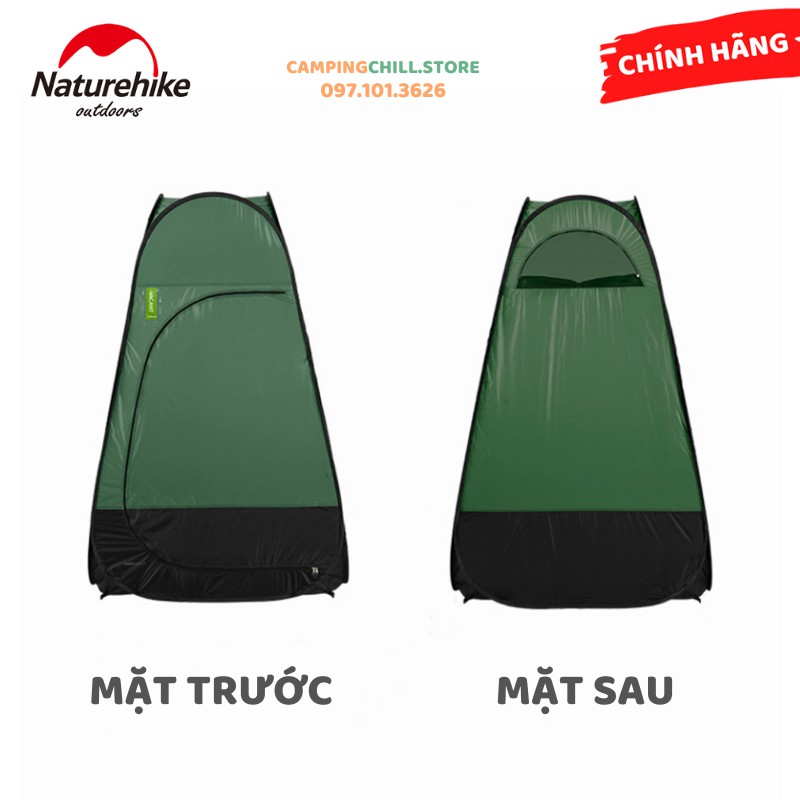 [CHÍNH HÃNG] LỀU THAY ĐỒ DÃ NGOẠI, CẮM TRẠI NATUREHIKE NH17Z002-P