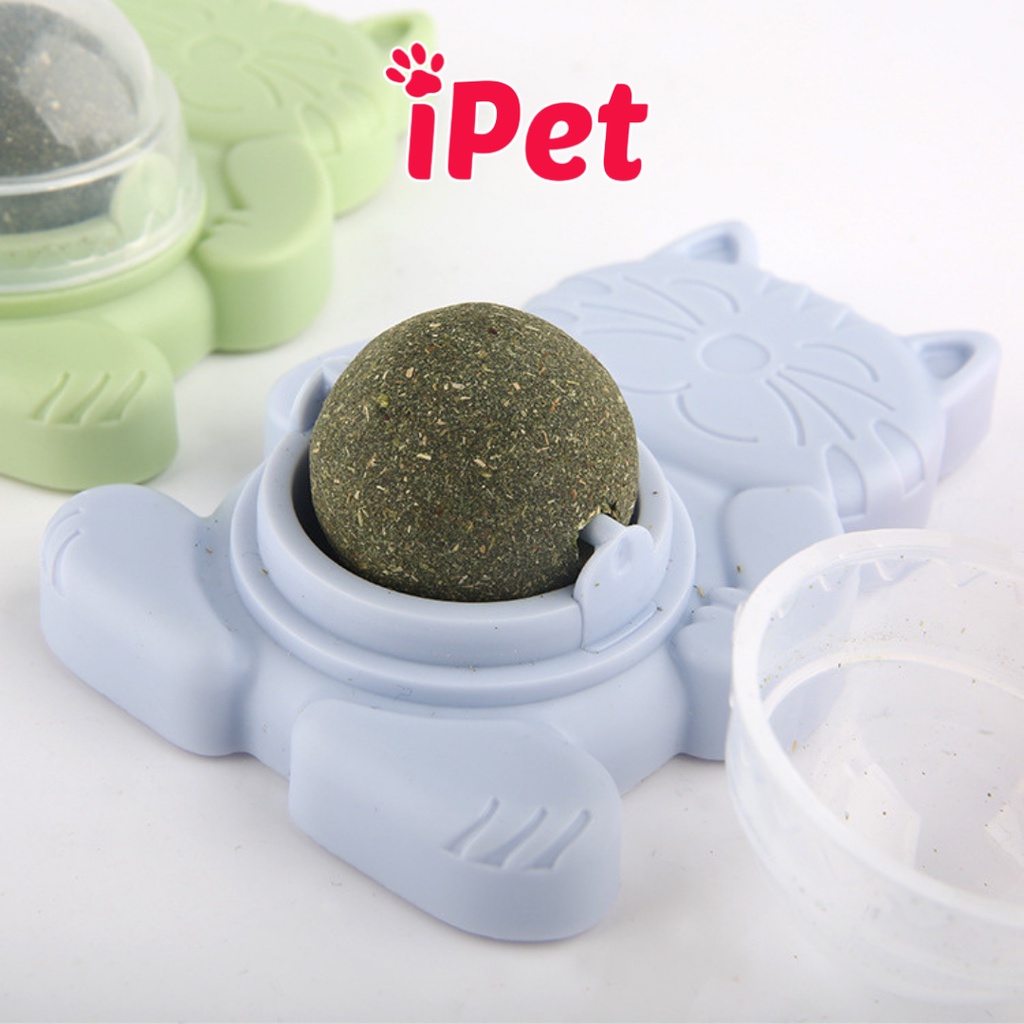 Viên Cỏ CATNIP Gắn Tường Hỗ Trợ Giảm Stress Giúp Mèo Tiêu Búi Lông Hình Đa Dạng - iPet Shop