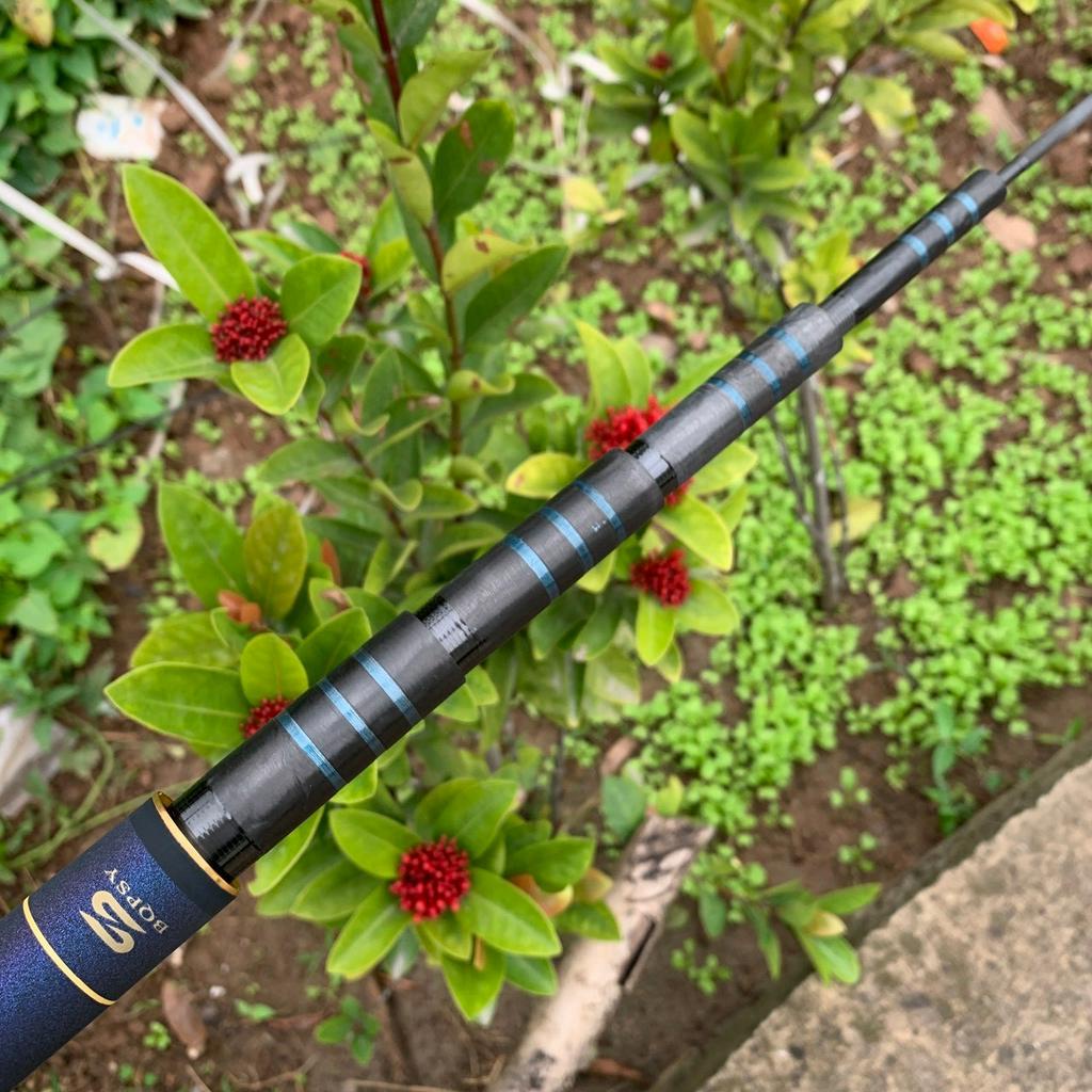 Cần câu tay Biquan Sóng Cường 6H bản cao cấp chính hãng tặng kèm ngọn phụ bảo hành 1 năm các lóng