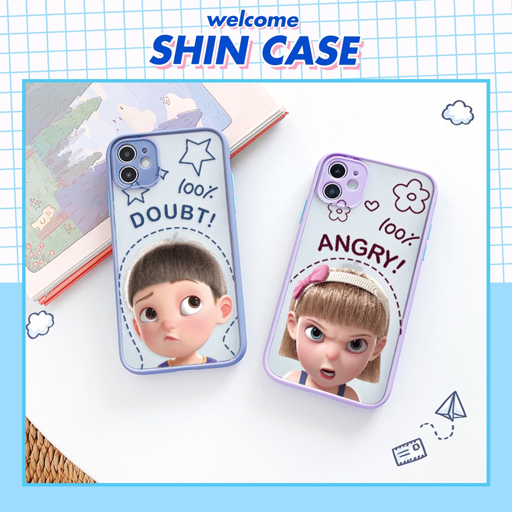 Ốp lưng iphone Baby Angry nhám viền nổi cong 5/5s/6/6plus/6s/6splus/7/7plus/8/8plus/x/xr/xs/11/12/pro/max/plus/promax