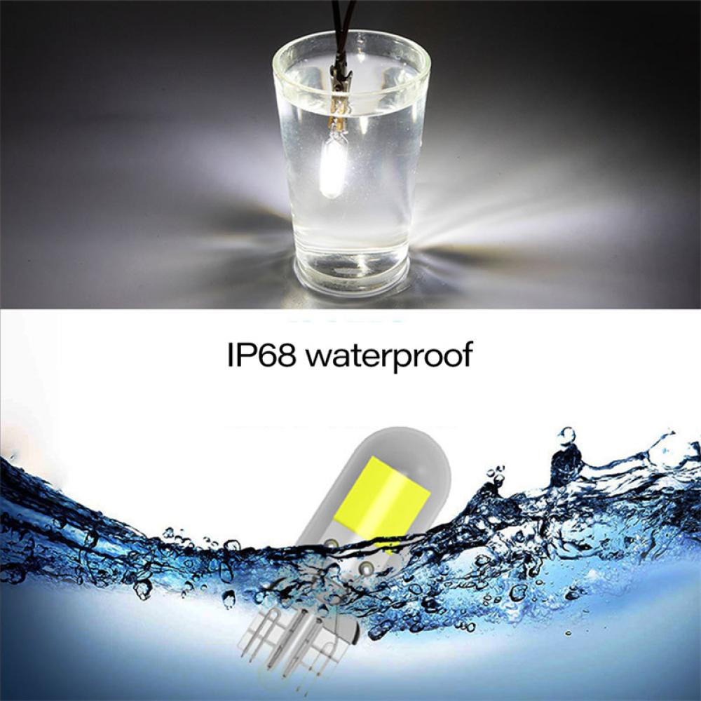 Bộ 2 Đèn LED W5W LED T10 COB 12V 6000K G3X4 Chất Lượng Cao Cho Xe Hơi