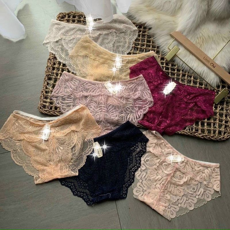 Quần lót nữ ren sexy thiết kế ren họa tiết siêu gợi cảm quyến rũ chất ren mềm mại và thoáng mát Mia Shore