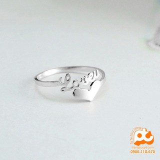 Nhẫn nữ cá tính titan không đen giá rẻ nhất HCM - PT_2_NNU66