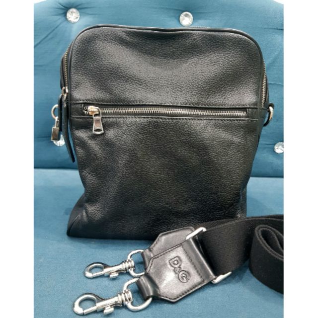 D&G Mens Leather Bag_ CHÍNH HÃNG (USED 98%)