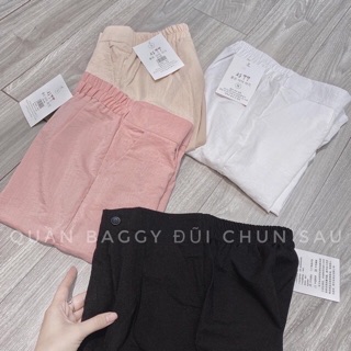 Quần baggy đũi khoá thật