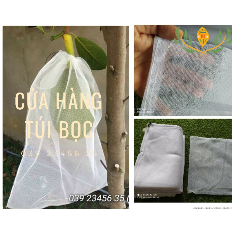 100 Cái 50*70cm TÚI LƯỚI DÀY 2 LỚP BỌC MÍT - CỬA HÀNG TÚI BỌC