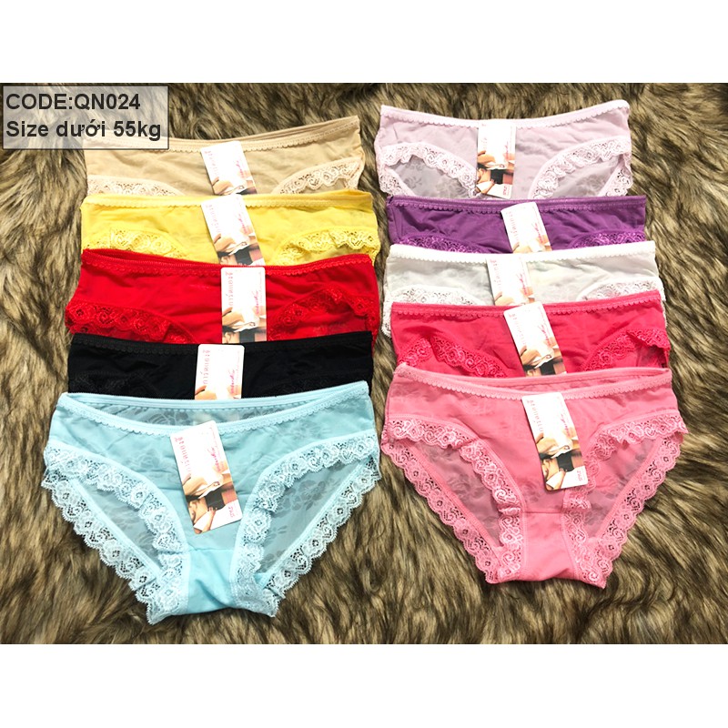 ( được mua tối đa 5C) THanh lý quần lót nữ nhiều mẫu (40-60kg)